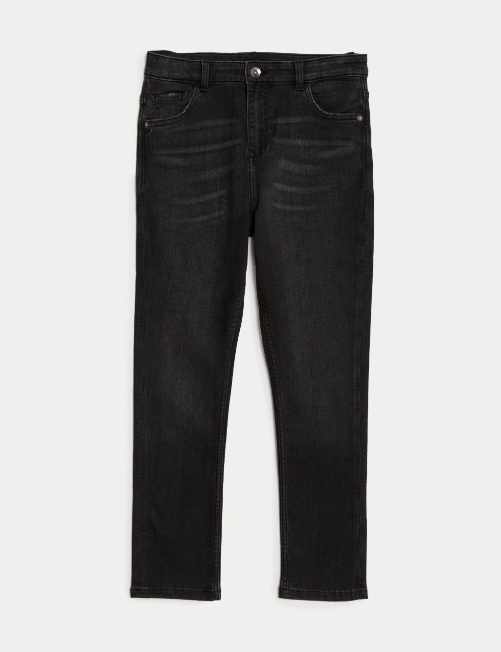 Skinny Cotton Rich Jeans (6-16 Yrs) image 2