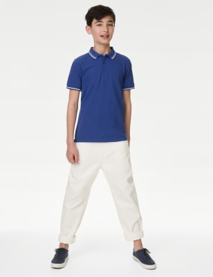 

M&S Collection Jeans denim informales de color (6-16 años) - Ecru, Ecru