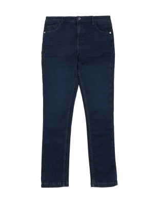 

Boys The Smith Skinny Fit Cotton with Stretch Jeans (3-16 Yrs) - Blue/Black, Blue/Black