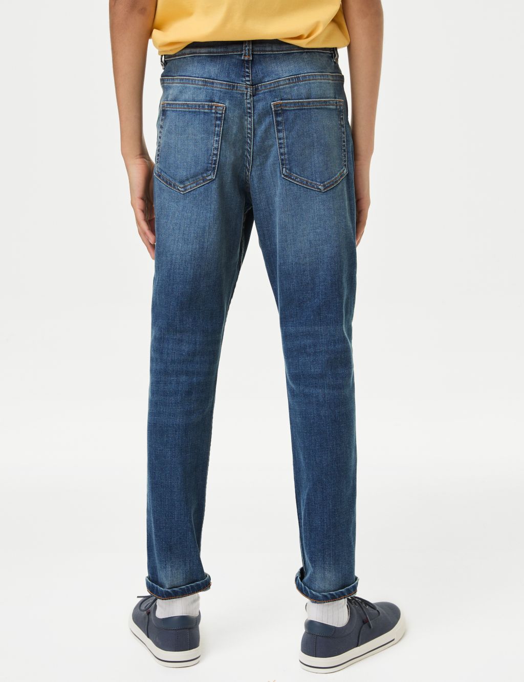 The Smith Skinny Fit Cotton with Stretch Jeans (3-16 Yrs) image 5