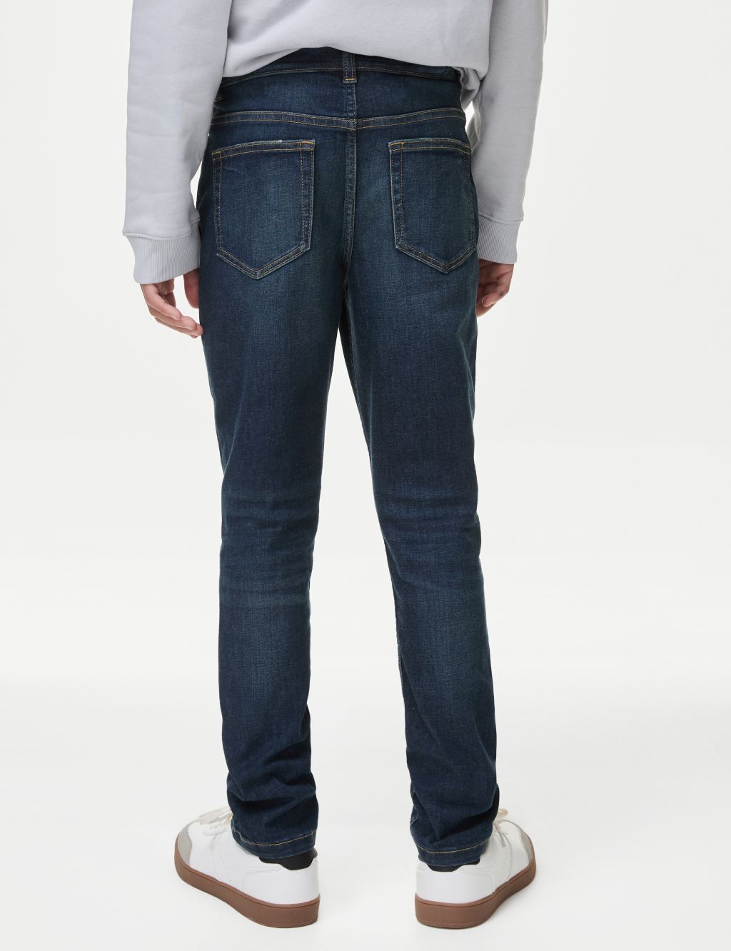 The Smith Skinny Fit Cotton with Stretch Jeans (3-16 Yrs) image 4