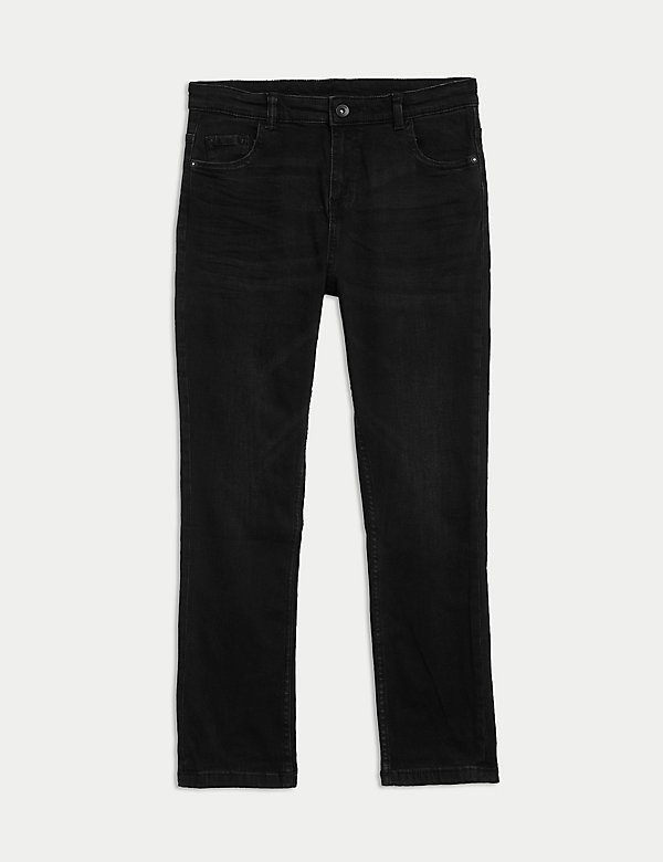 The Jones Straight Fit Cotton with Stretch Jeans (6-16 Yrs) - CA
