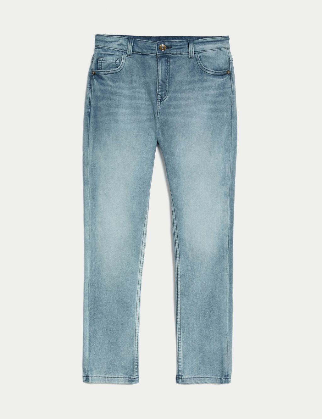 The Jones Straight Fit Cotton with Stretch Jeans (6-16 Yrs) image 2