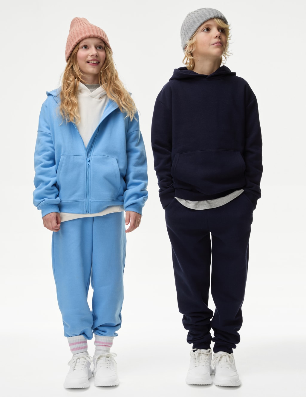 Unisex Cotton Rich Joggers (6-16 Yrs) image 1