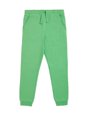 

M&S Collection Unisex-Jogginghose mit hohem Baumwollanteil (6-16 J.) - Bright Green, Bright Green