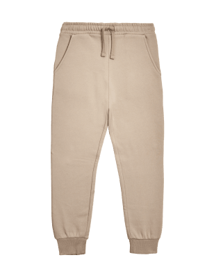 

M&S Collection Unisex-Jogginghose mit hohem Baumwollanteil (6-16 J.) - Camel, Camel