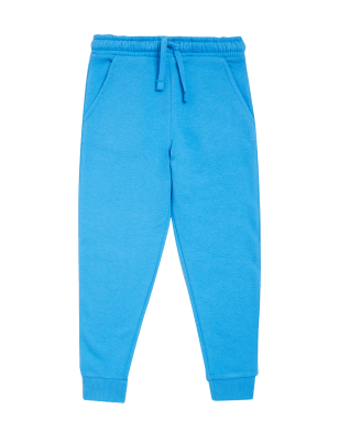 

Boys M&S Collection Unisex Cotton Rich Joggers (6-16 Yrs) - True Blue, True Blue