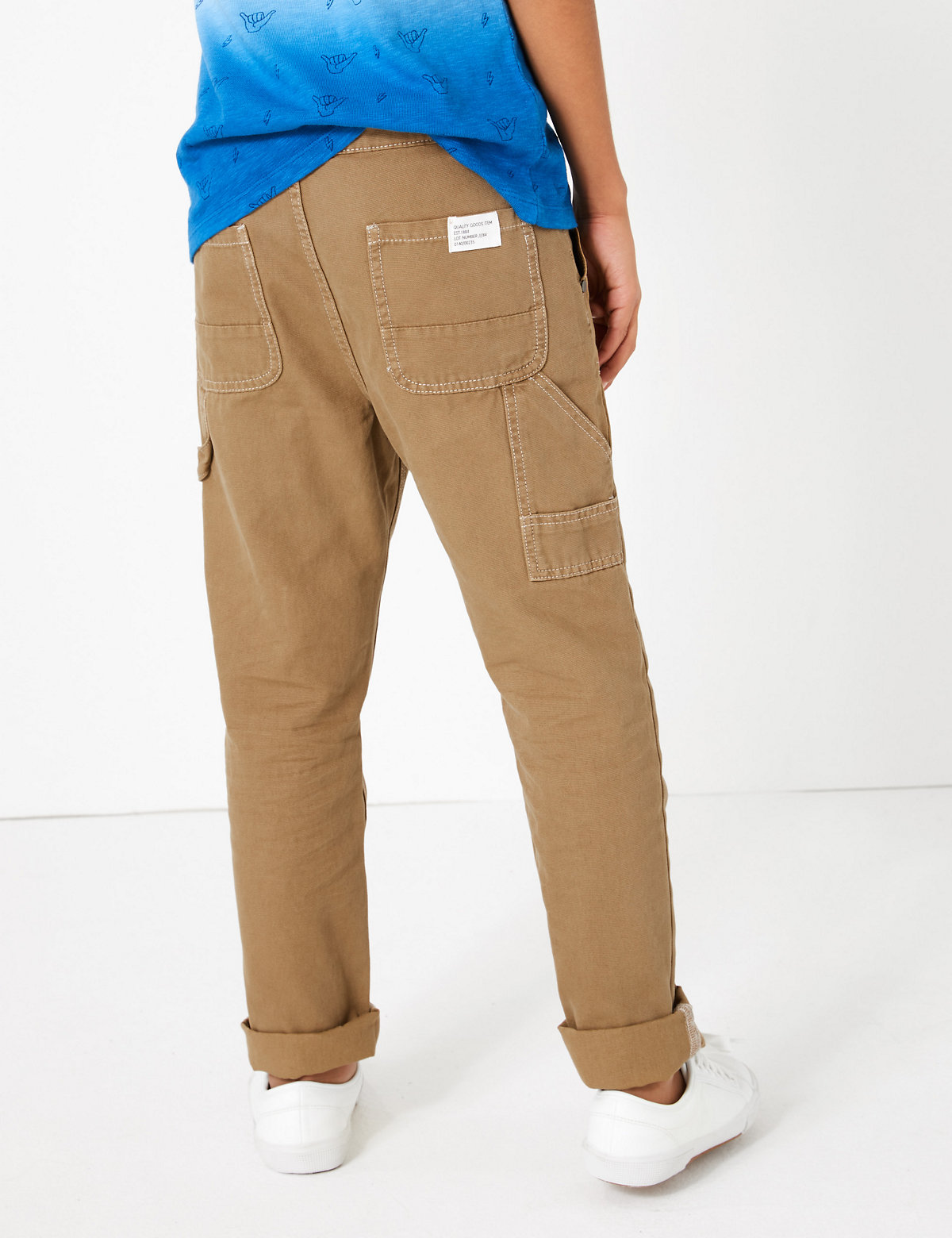 Cotton Carpenter Trousers (6-16 Years)