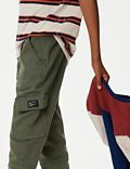Cotton Rich Cargo Trousers (6-16 Yrs)