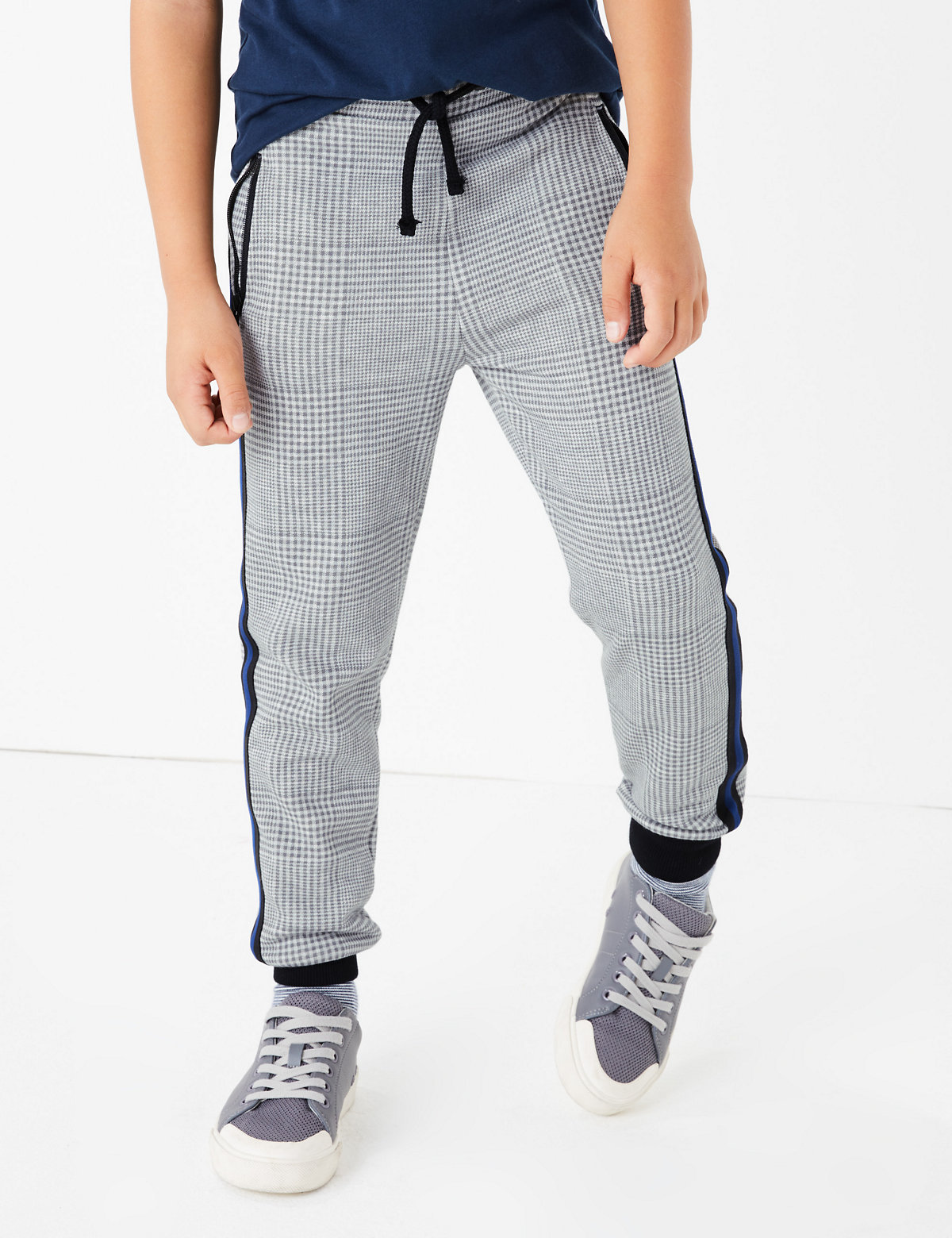 Checked Joggers (3-16 Years)