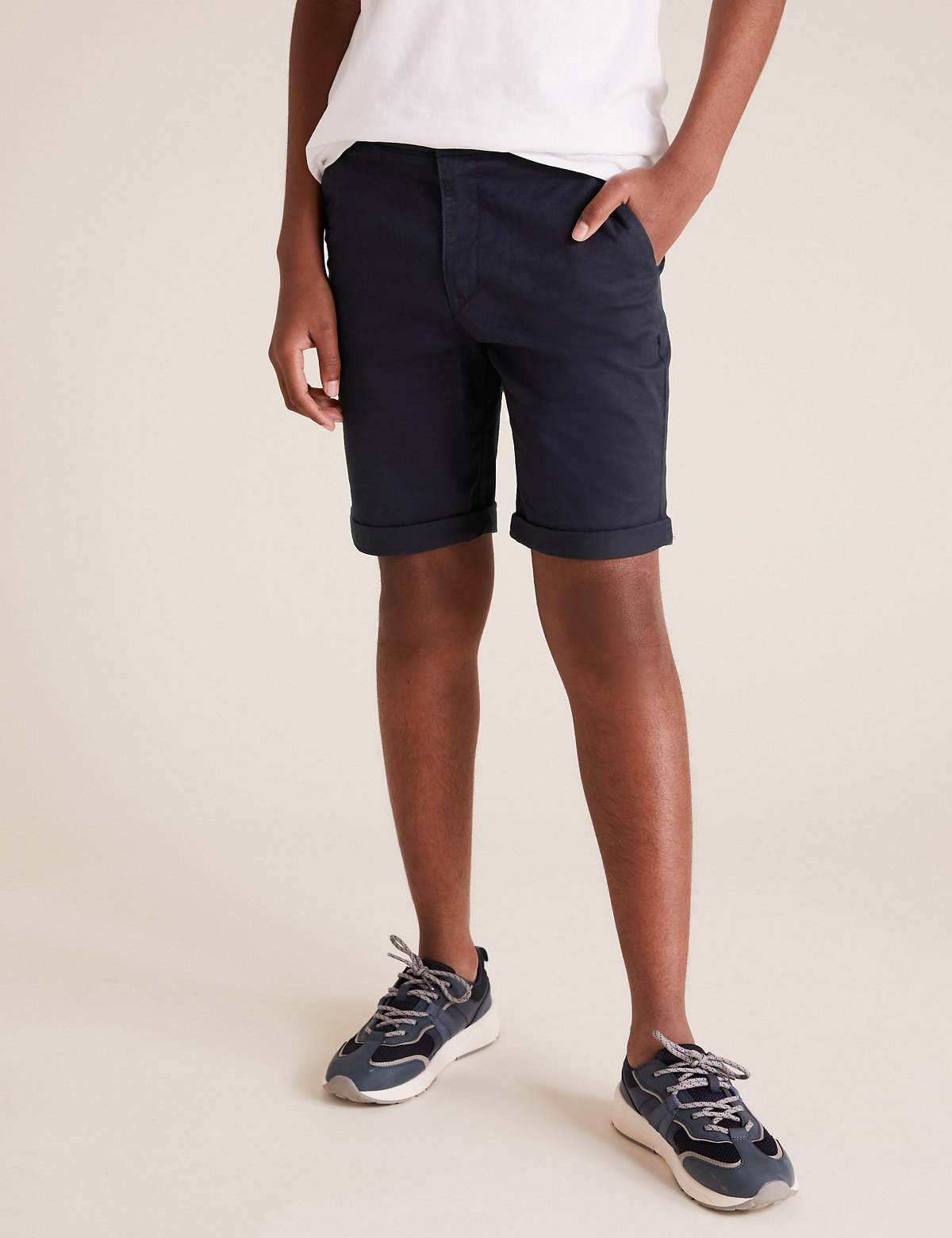Cotton Chino Shorts (6-14 Yrs)