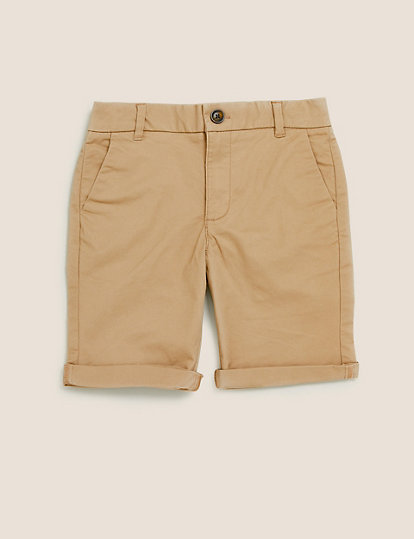 Cotton Chino Shorts (6-14 Yrs)