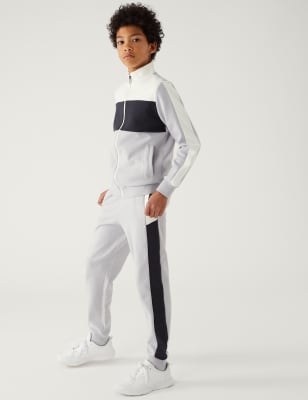 

M&S Collection Pantalón deportivo de algodón (6-16 años) - Grey Mix, Grey Mix