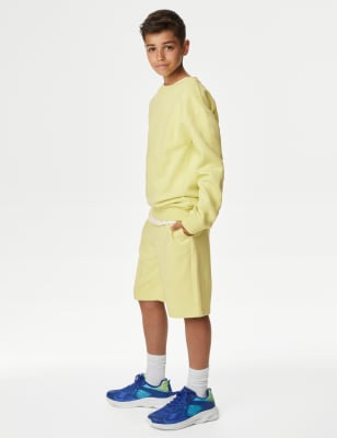 

M&S Collection Pantalón corto de algodón (6-16 años) - Yellow, Yellow