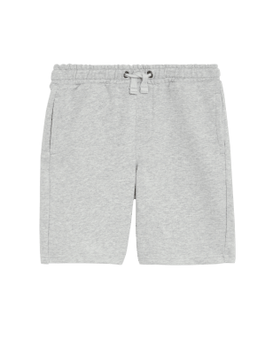 

M&S Collection Pantalón corto de algodón (6-16 años) - Grey Marl, Grey Marl