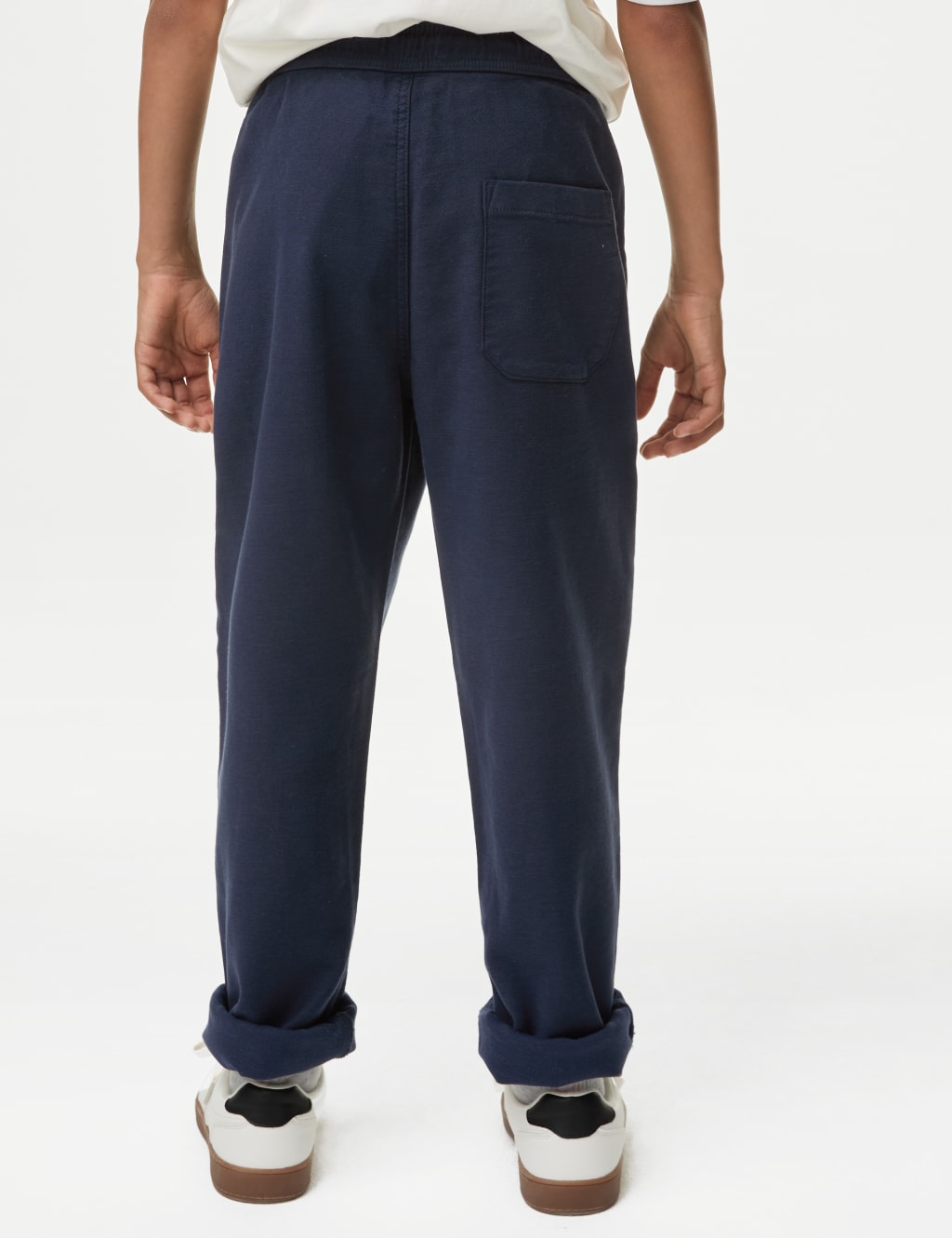 Relaxed Cotton Rich Skater Chinos (6-16 Yrs) image 4