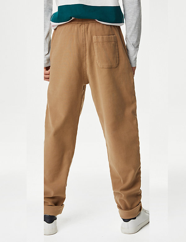Relaxed Cotton Rich Skater Chinos (6-16 Yrs) - CA