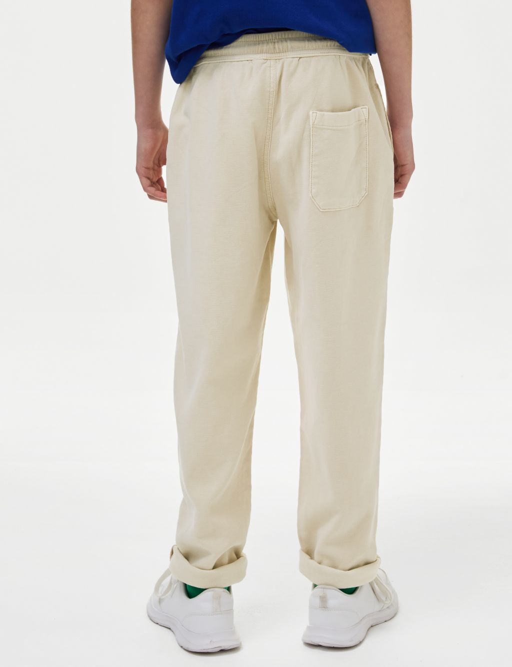Relaxed Cotton Rich Skater Chinos (6-16 Yrs) image 5