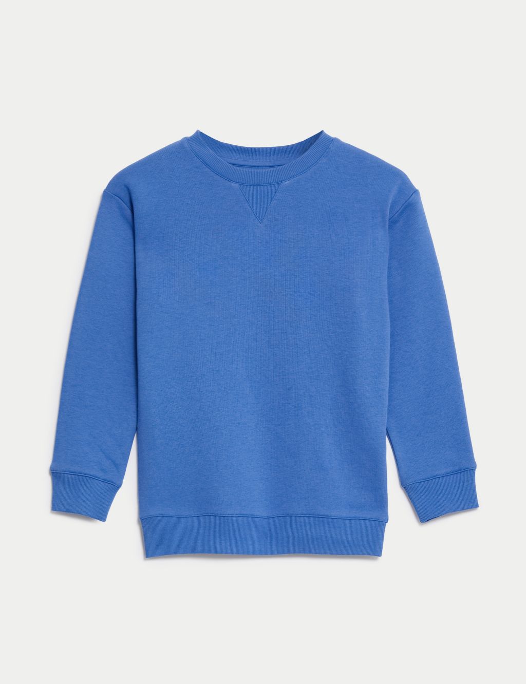 Cotton Rich Plain Sweatshirt (6-16 Yrs) image 2