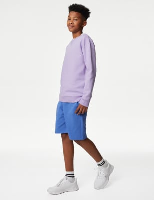 

M&S Collection Sudadera de algodón lisa (6-16 años) - Lilac, Lilac