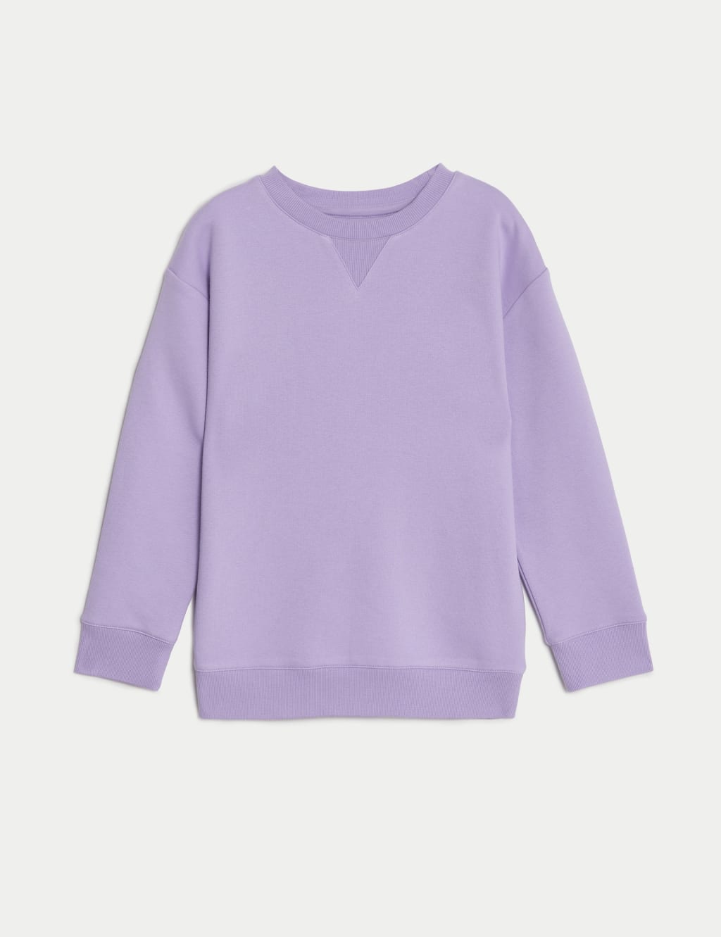 Cotton Rich Plain Sweatshirt (6-16 Yrs) image 2