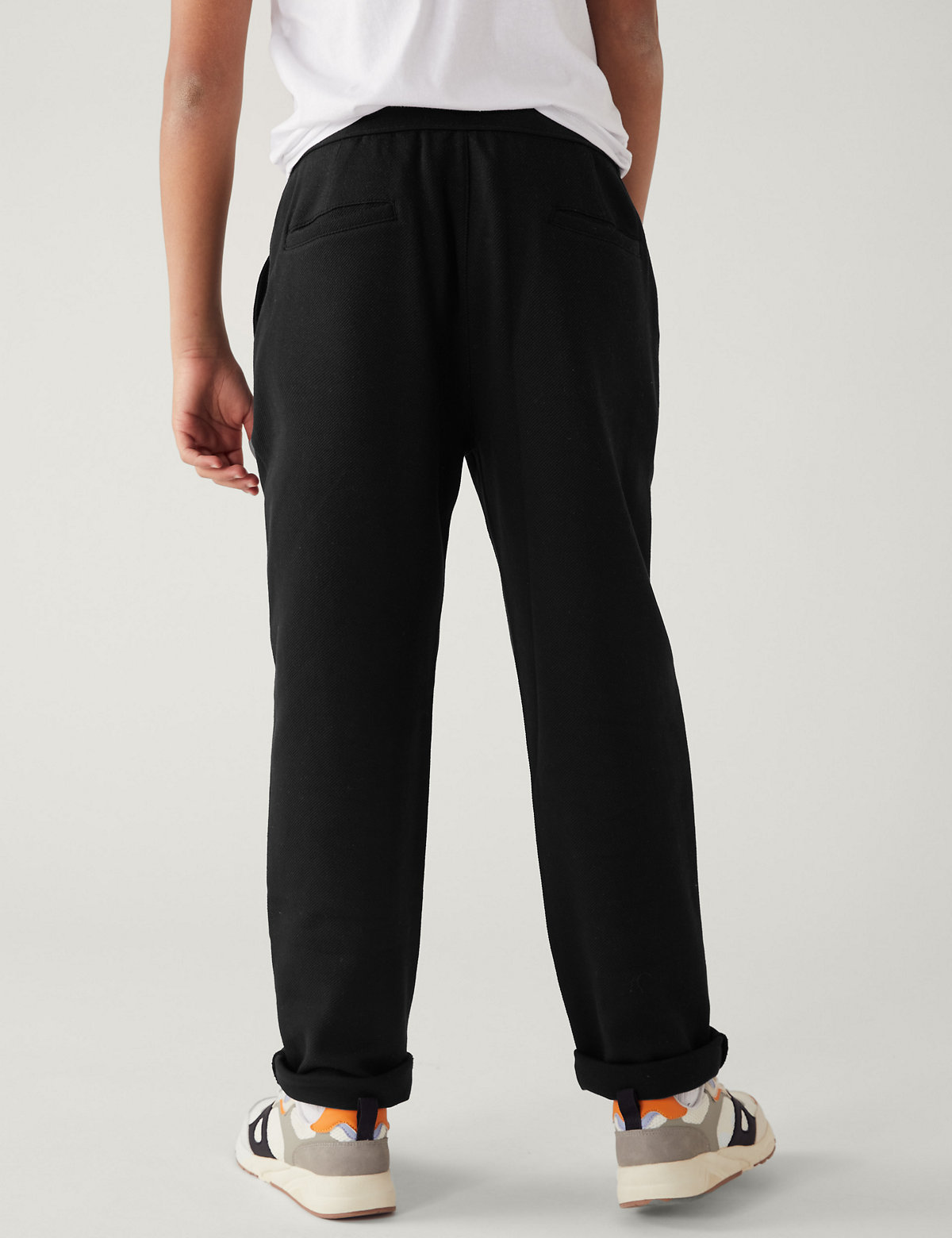 Cotton Rich Twill Jersey Jogger
