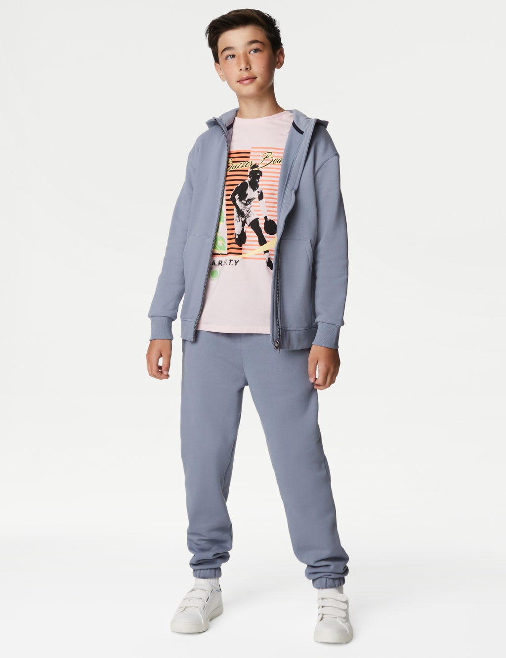 Cotton Rich Joggers (6-16 Yrs) image 1