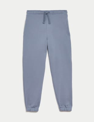 

Boys M&S Collection Cotton Rich Joggers (6-16 Yrs) - Medium Blue, Medium Blue