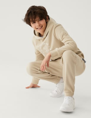 

M&S Collection Pantalón deportivo de algodón (6-16 años) - Light Stone, Light Stone