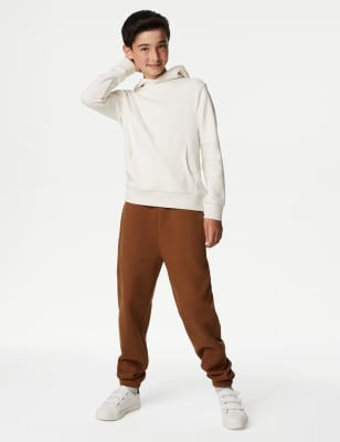 

M&S Collection Pantalón deportivo de algodón (6-16 años) - Nutmeg, Nutmeg