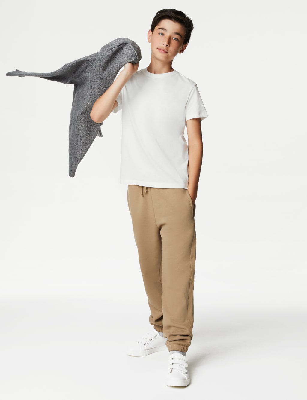 Cotton Rich Joggers (6-16 Yrs) image 1