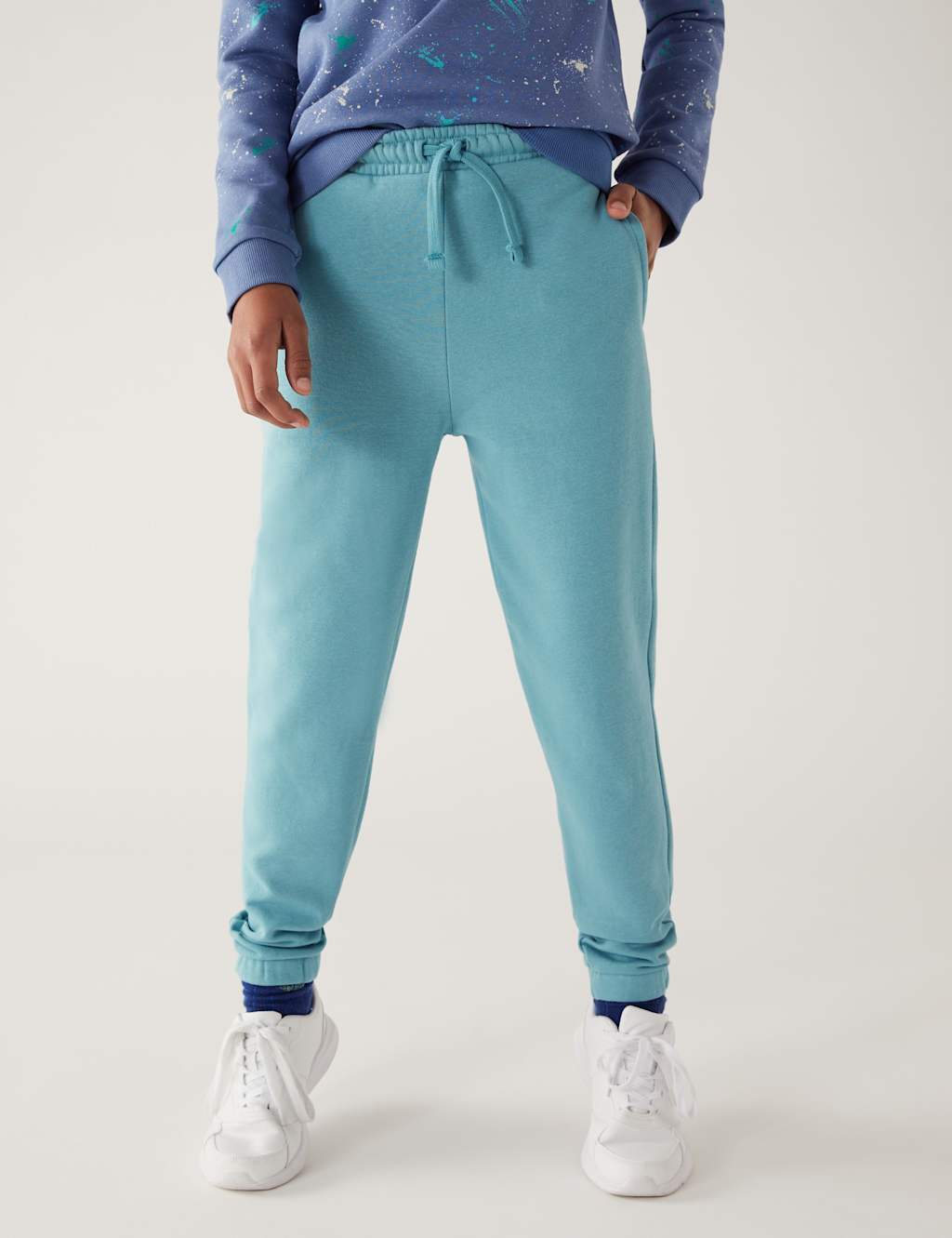 Cotton Rich Joggers (6-16 Yrs) image 3