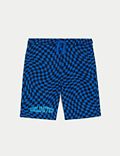 Cotton Rich Checked Shorts