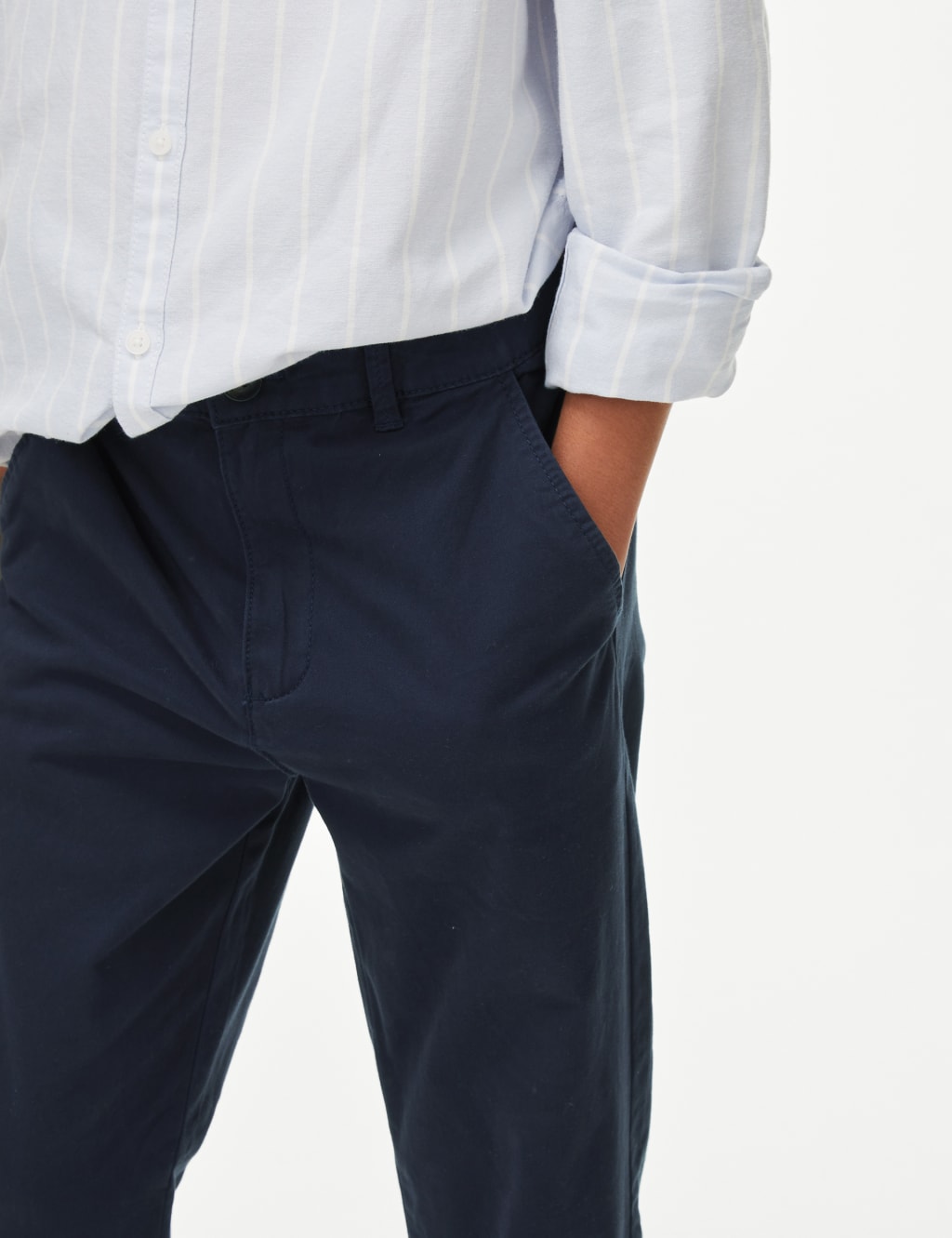 Cotton Rich Chinos (6-16 Yrs) image 2