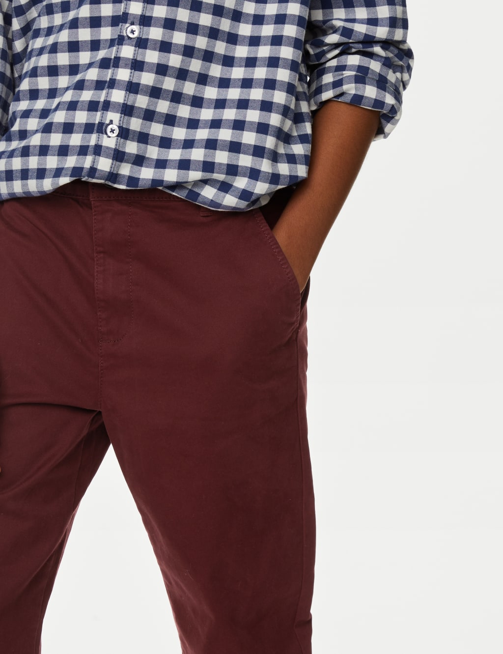 Cotton Rich Chinos (6-16 Yrs) image 3