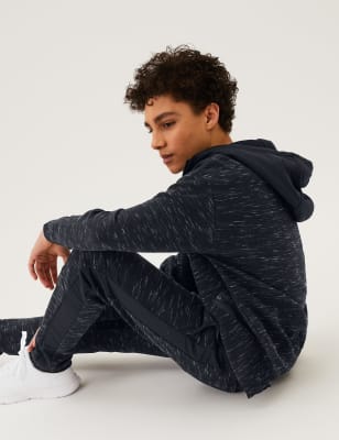 

Boys M&S Collection Cotton Rich Joggers (6-16 Yrs) - Black Mix, Black Mix