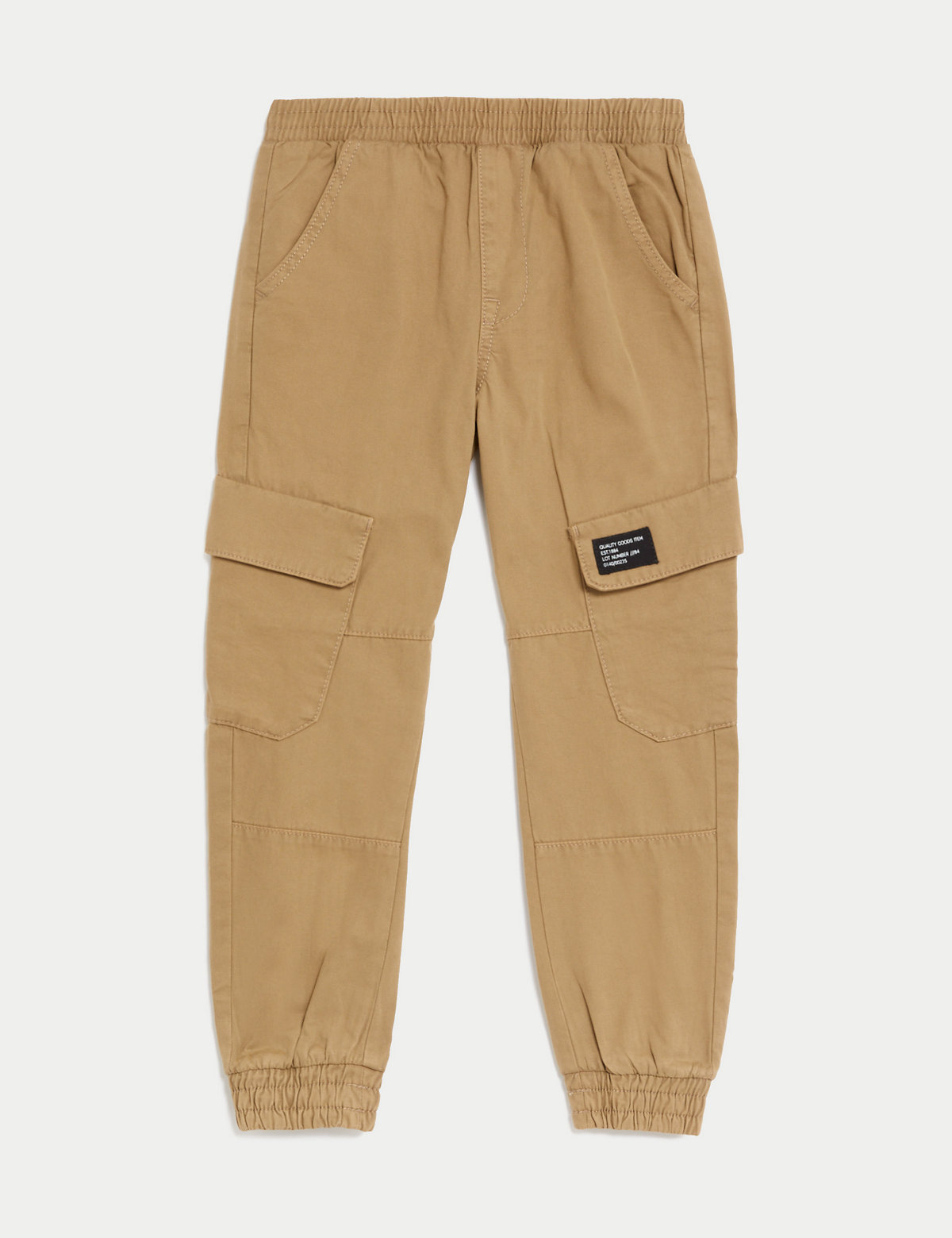 Pure Cotton Cargo Trousers