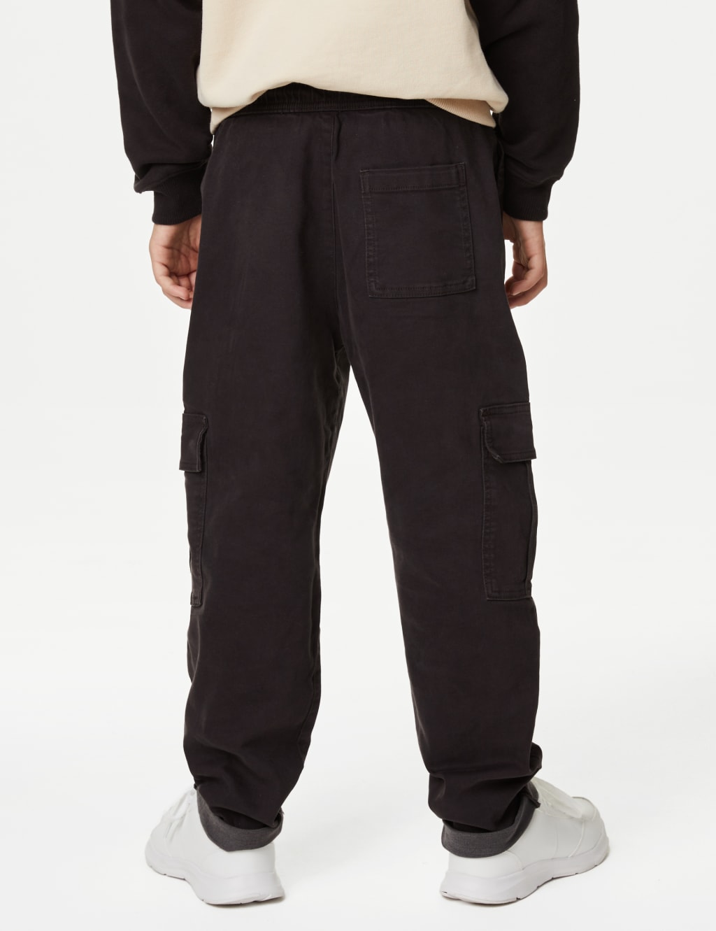 Cotton Rich Cargo Trousers (6-16 Yrs) image 5