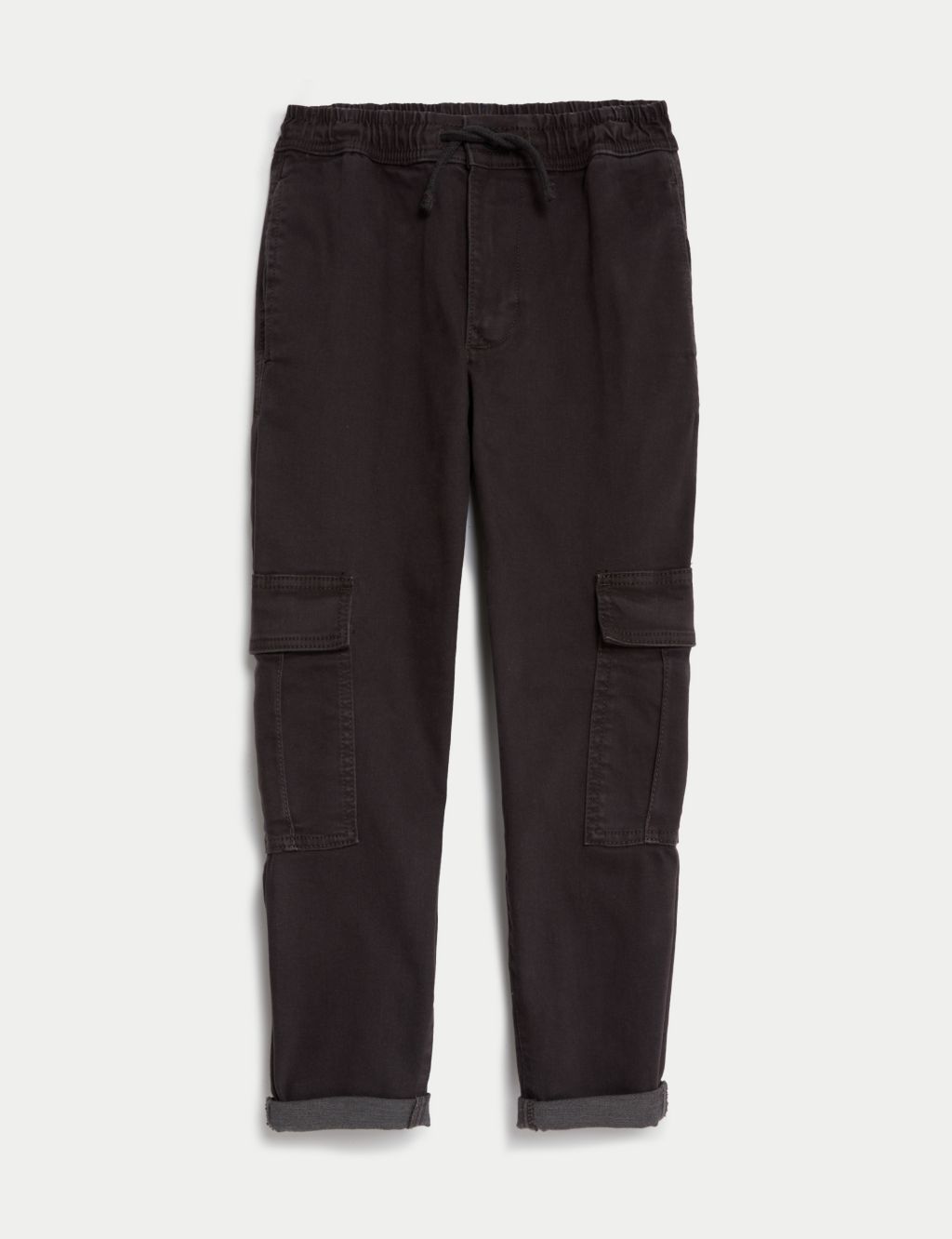 Cotton Rich Cargo Trousers (6-16 Yrs) image 2