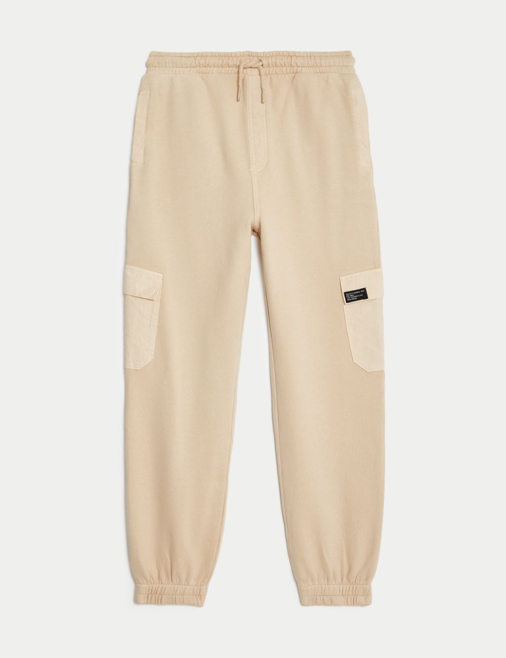 Pure Cotton Cargo Joggers (6-16 Yrs) image 2