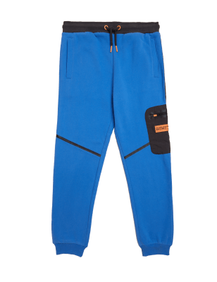 

M&S Collection Pantalón deportivo de algodón (6-16 años) - Bright Blue, Bright Blue