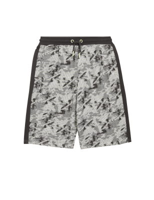 

Boys M&S Collection Cotton Rich Camouflage Shorts (6-16 Yrs) - Multi, Multi