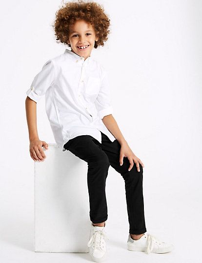 Cotton Chinos with Stretch (3-16 Yrs)