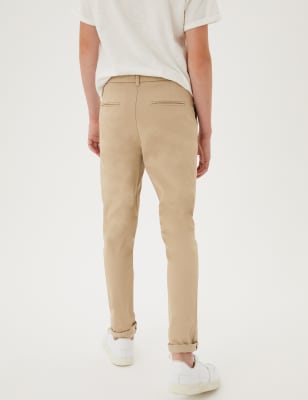 Cotton Rich Chinos with Stretch (3-16 Yrs)