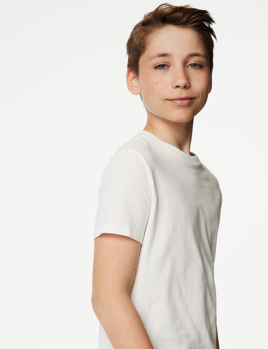 Cotton Rich Floral Shirt & T-Shirt Set (6-16 Yrs) image 3