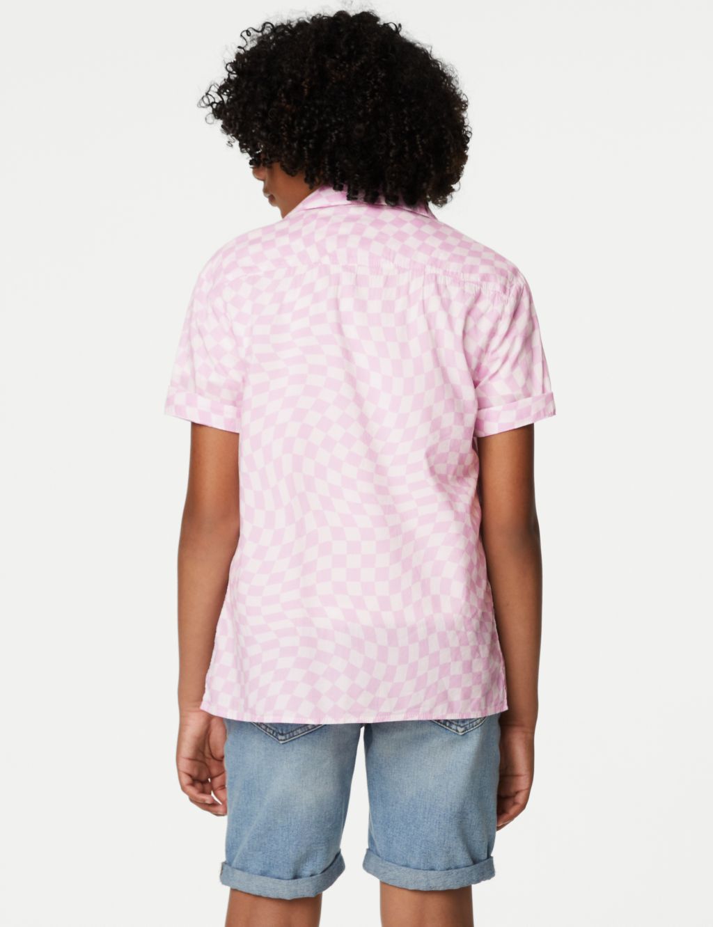2pc Cotton Rich Check Shirt & T-Shirt Set (6 - 16 Yrs) image 4