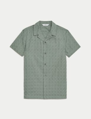 

Boys M&S Collection Pure Cotton Embroidered Eid Shirt (2-16 Yrs) - Khaki, Khaki
