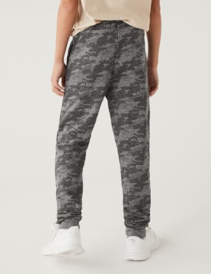 Cotton Rich Camouflage Joggers (6-16 Yrs)