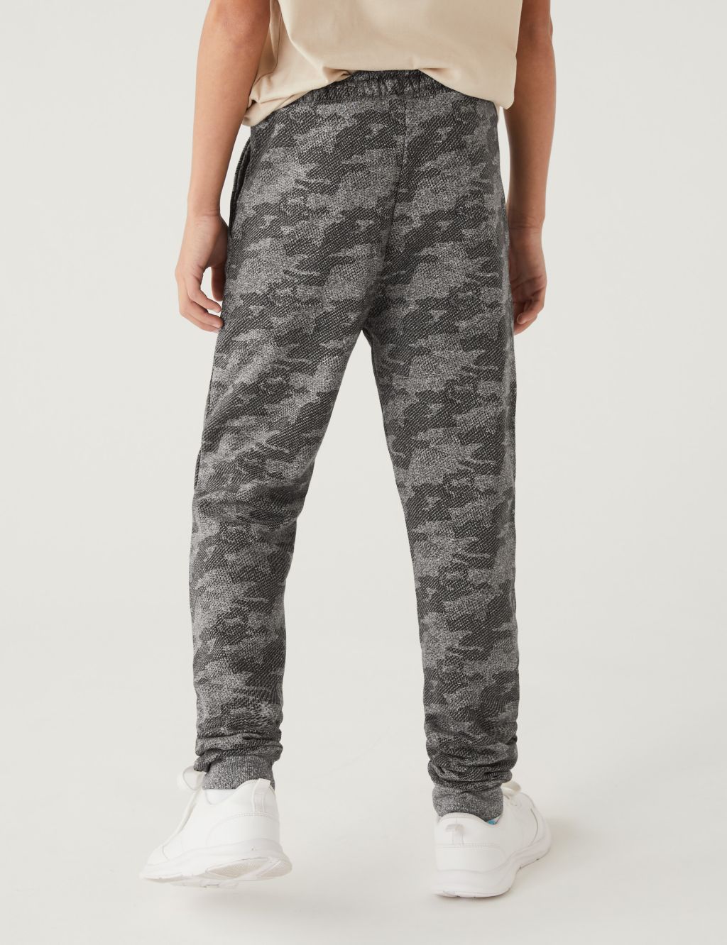 Cotton Rich Camouflage Joggers (6-16 Yrs) image 4