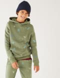 Cotton Rich Paint Splat Hoodie